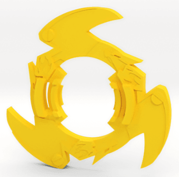 BEYBLADE WILDFOX-2 | COMPLETE | ANIME SERIES 3d model