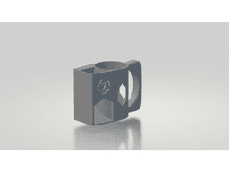D.I.C.E Tower - Dice Integrated Can Enchantment Tower - Dice Tower Can Holder - Print In Place 3d model