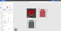 Halloween Devil Man Big Emblem 3d model
