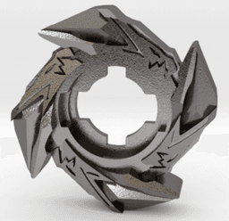 BEYBLADE COBALT DRAKE MS | COMPLETE | HMS SERIES 3d model
