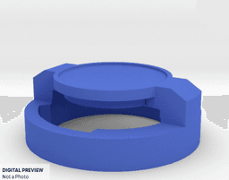BEYBLADE COBALT DRAKE MS | COMPLETE | HMS SERIES 3d model