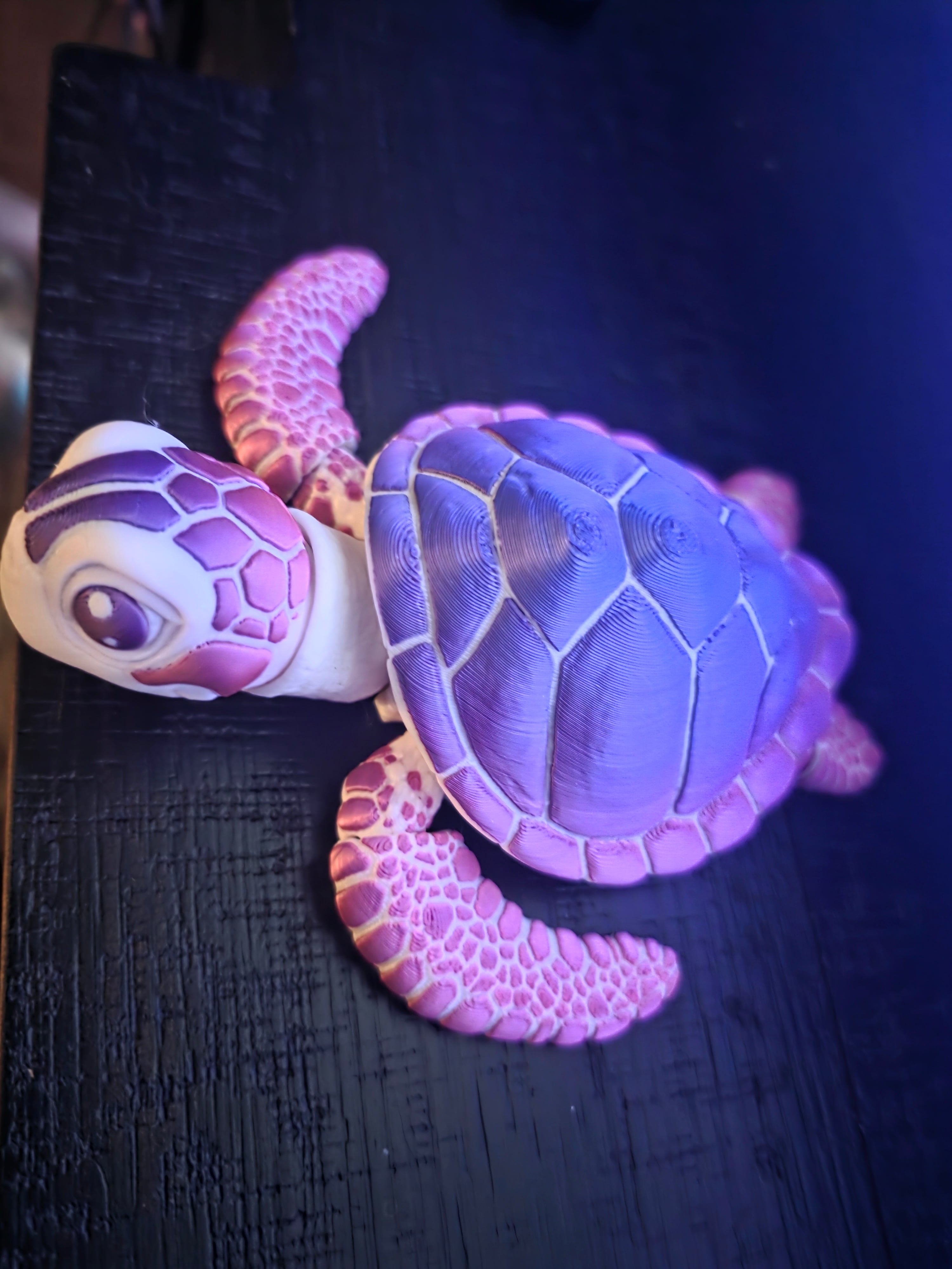 Decided to use colorshift on the shell and spots. I love the way it turned out