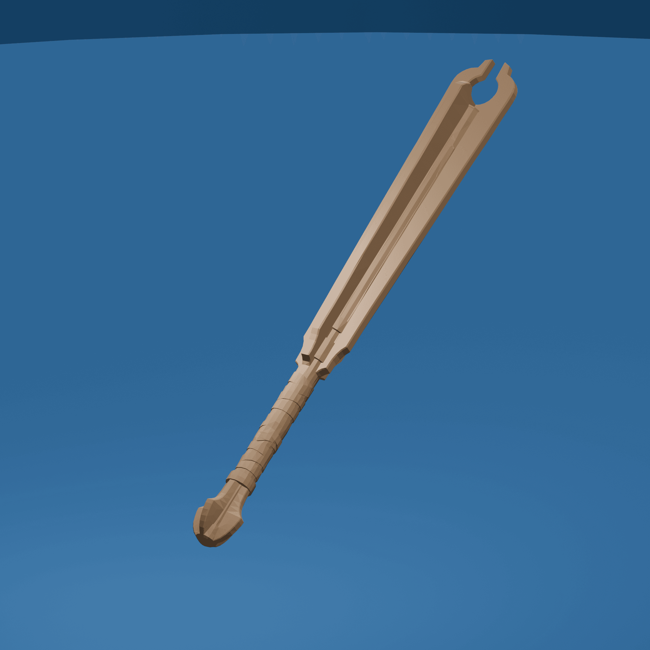 Fantasy Mace v2 3d model