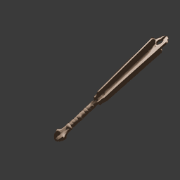 Fantasy Mace v2 3d model