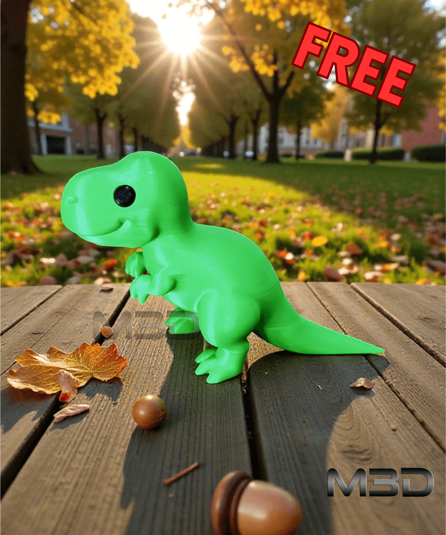 Cute Dinosaur / multiparts / 3mf included 3d model