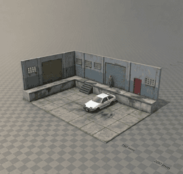 1/64 Diorama ( PLA ) 3d model