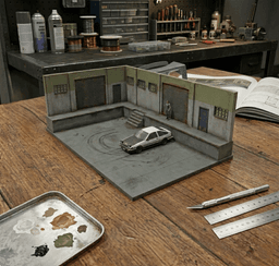 1/64 Diorama ( PLA ) 3d model
