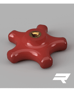 Noob Knob Version 3 upgraded to thermal insert 3d model