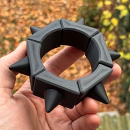 Spiky bracelet 3d model