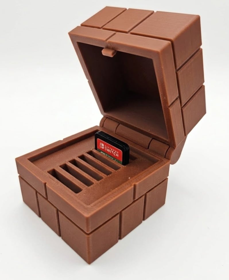 Switch Game Holder 3d model