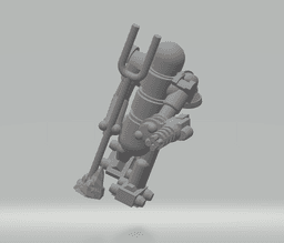 FHW Badonkadonkatron v3 Minigun Version 3d model