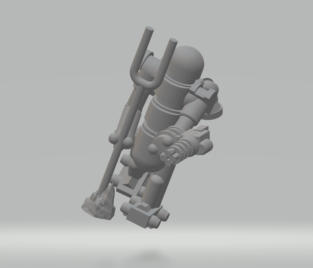 FHW Badonkadonkatron v3 Minigun Version 3d model