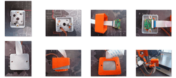 Picam Case with Neopixel 8-Ring 3d model