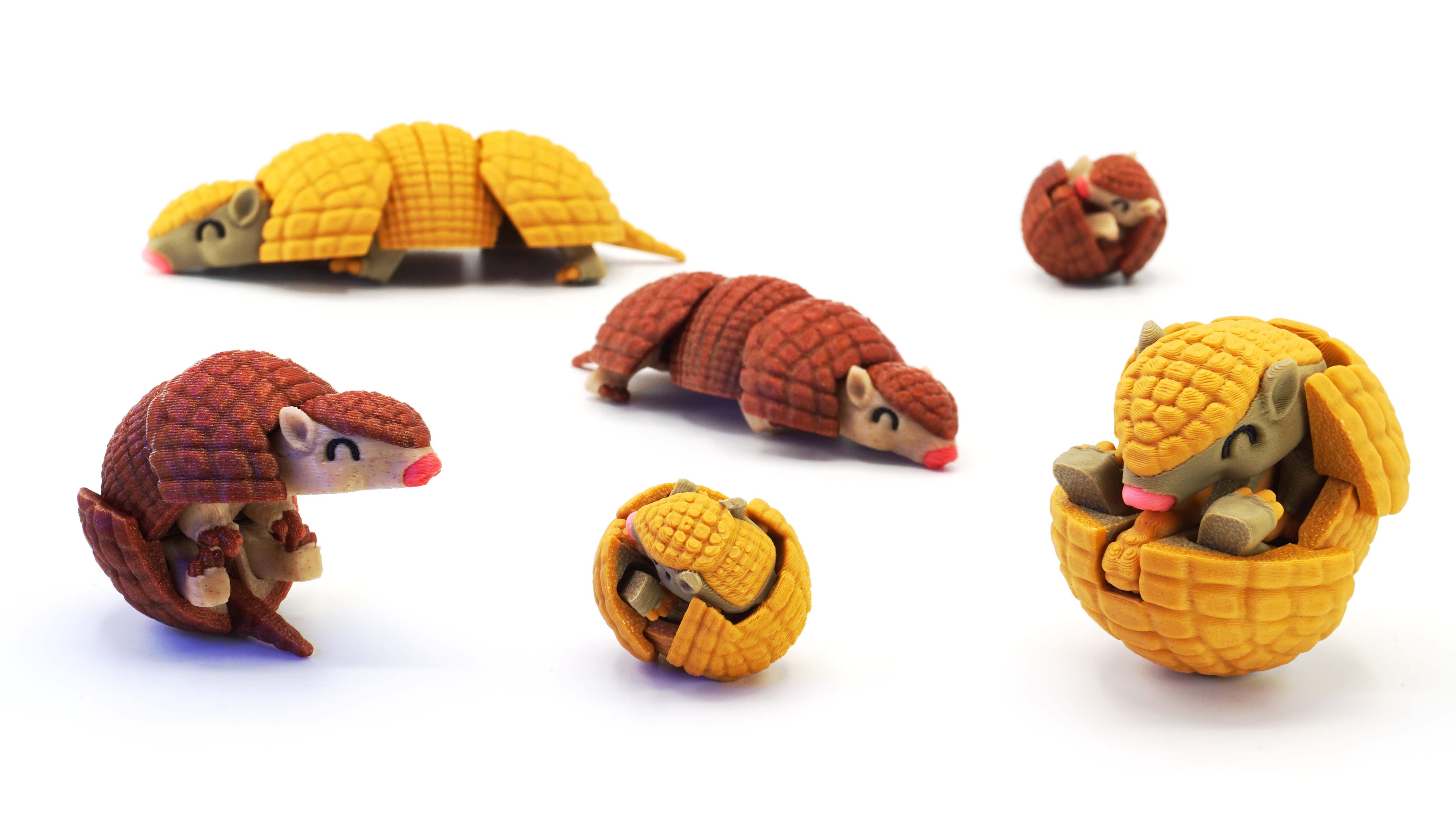 Articulated Armadillo 3d model