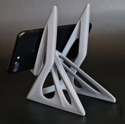Equilibrium Stand - Geometric Phone Holder 3d model