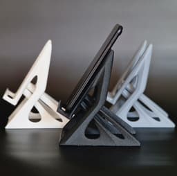 Equilibrium Stand - Geometric Phone Holder 3d model