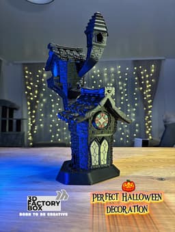 Spooky Church - Halloween Special - No supports 3d model
