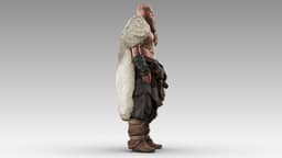 Berserker of the Norse 3d model