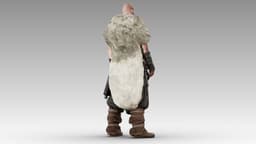 Berserker of the Norse 3d model