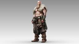Berserker of the Norse 3d model