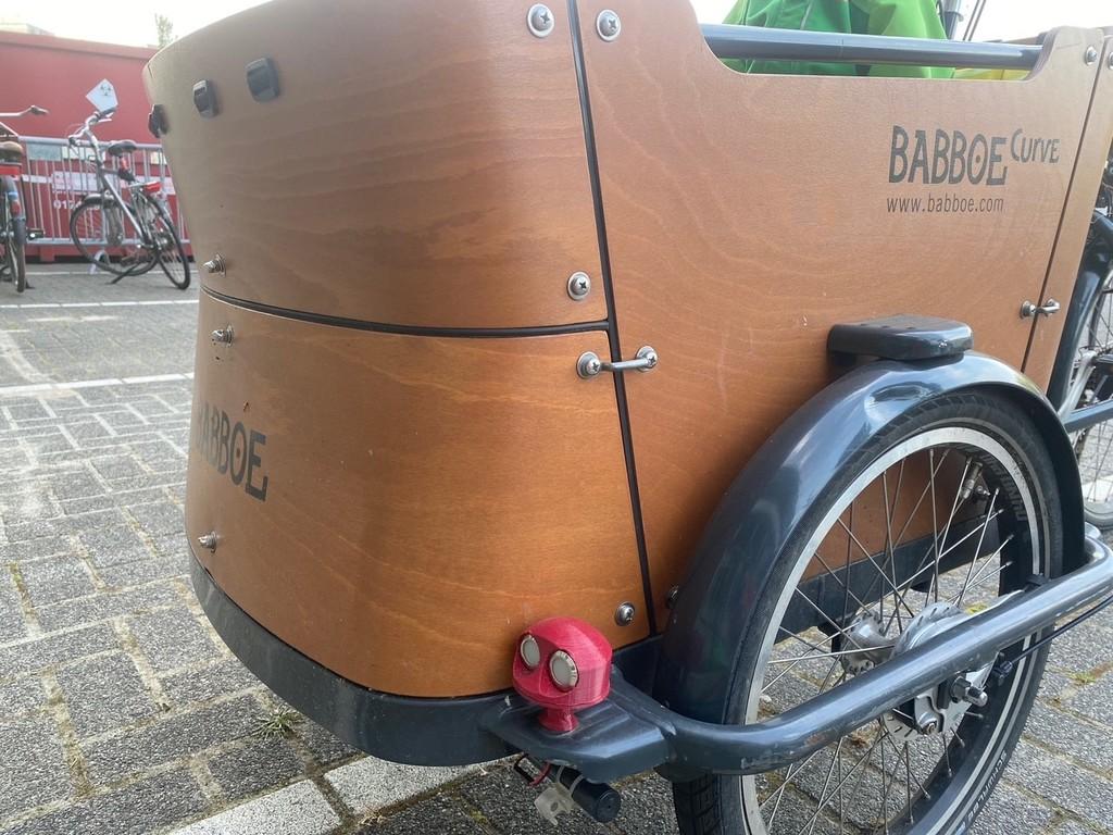 Babboe Bakfiets Lights - with STEP file 3d model