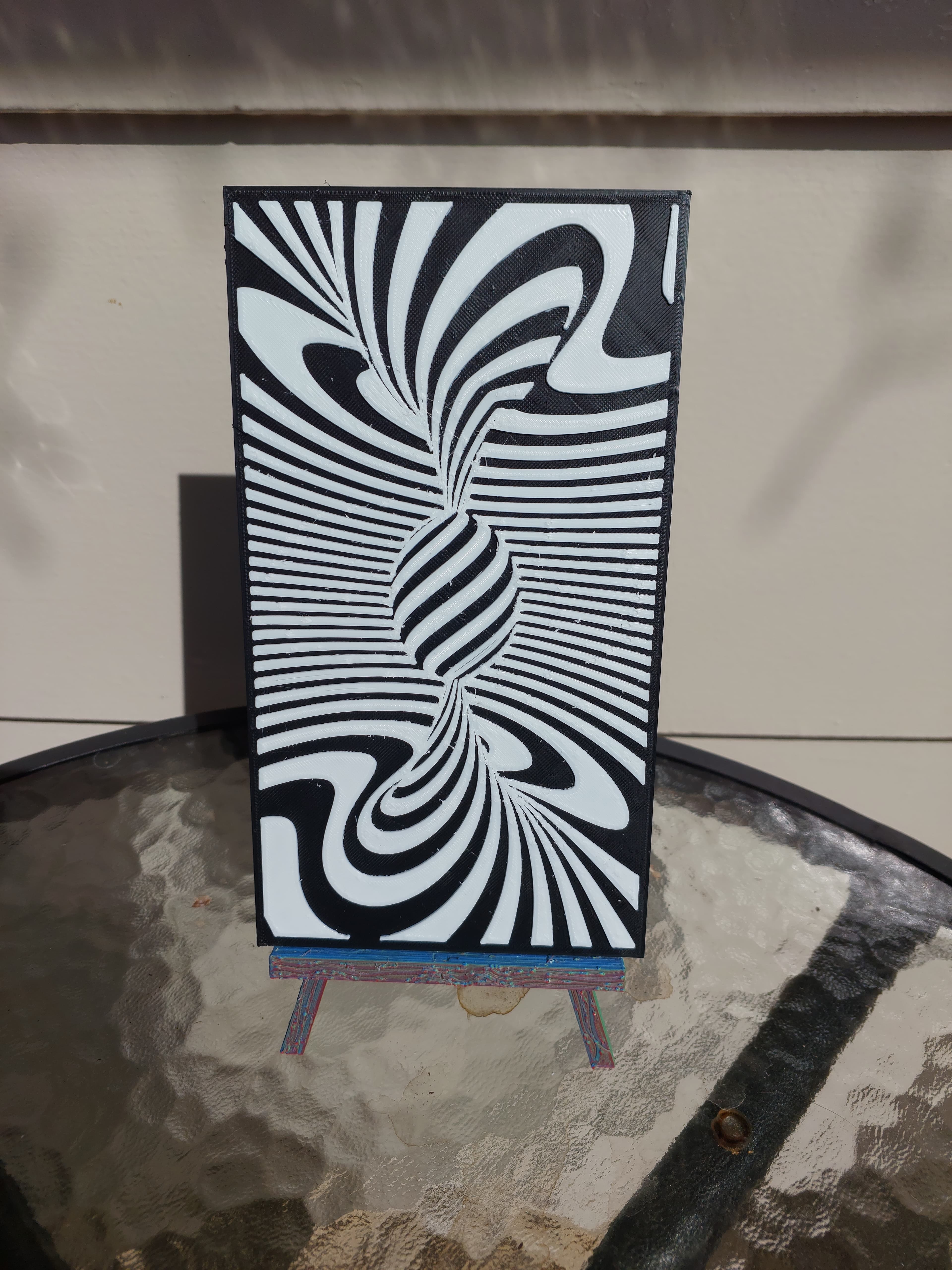 Optical Illusion Twist 1 3d model