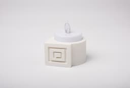 Mayan Light Candle Holder Set – Tealight Decor Inspired by Ancient Symbols 3d model