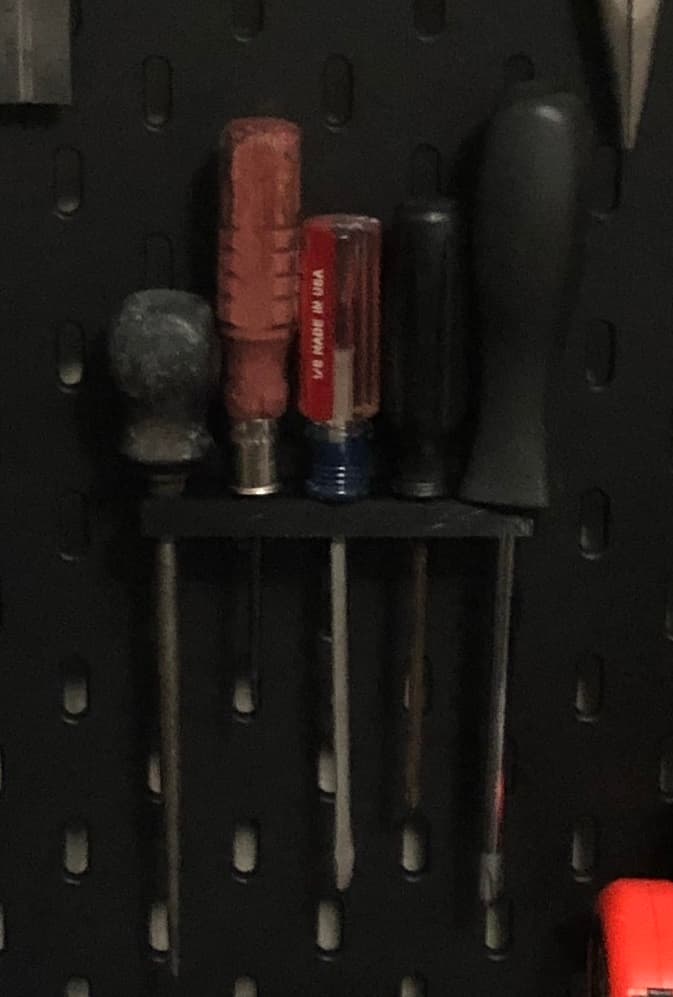 SKADIS Screwdriver Mount 3d model