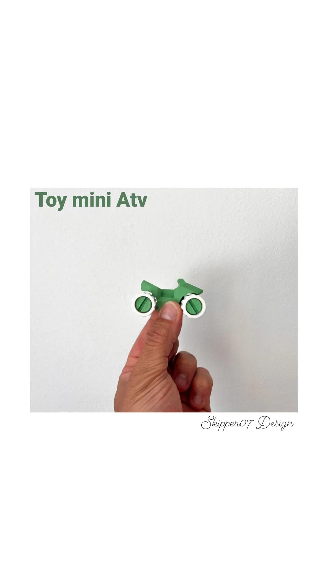 TOY MINI ATV 3d model