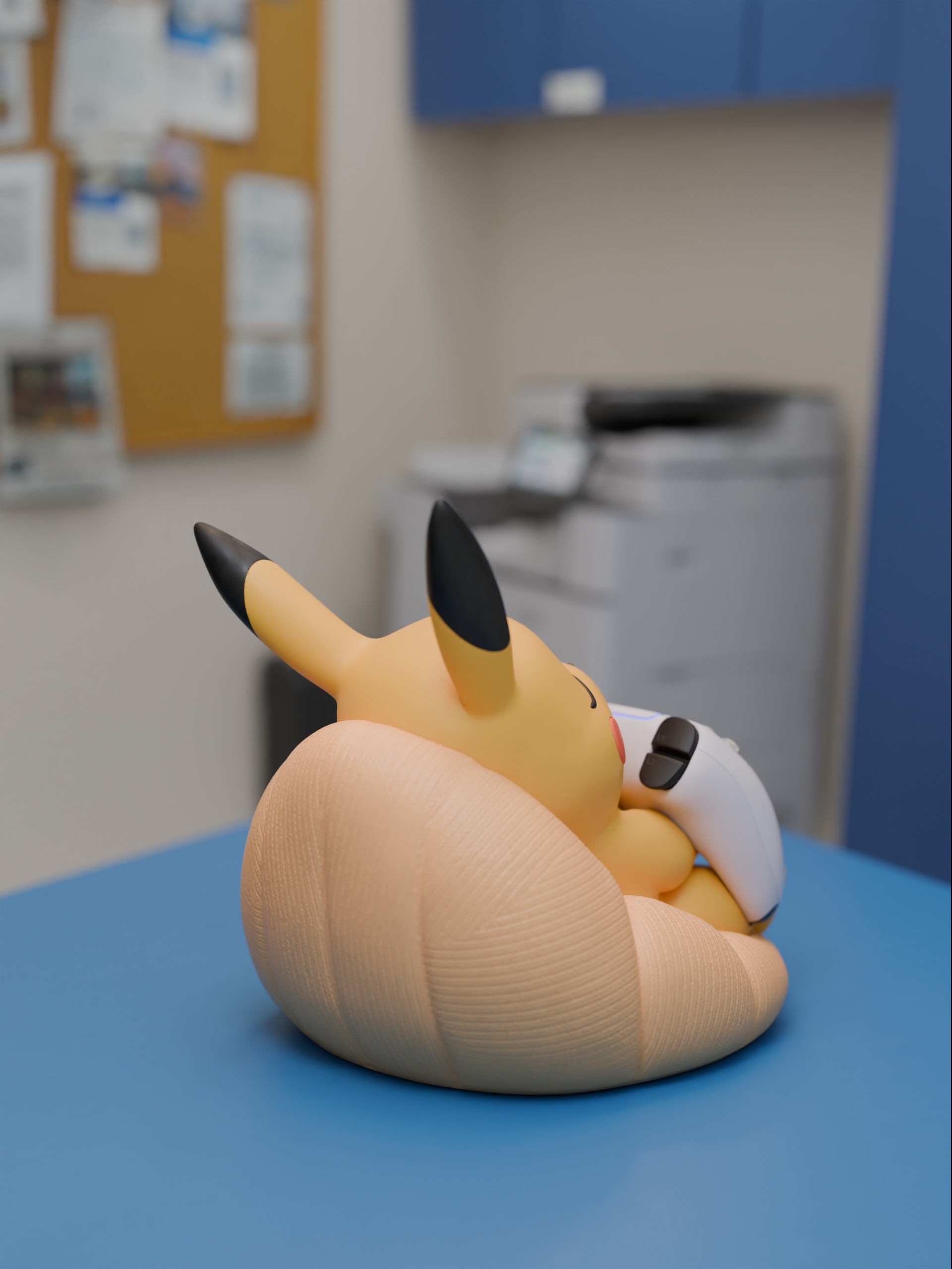Pikachu Controller Stand - Xbox and PS5 Size 3d model