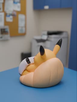 Pikachu Controller Stand - Xbox and PS5 Size 3d model