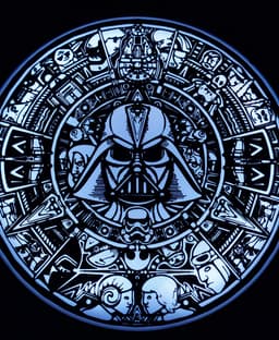 Darth Vader Legacy Medallion – Star Wars Tribute Model 3d model
