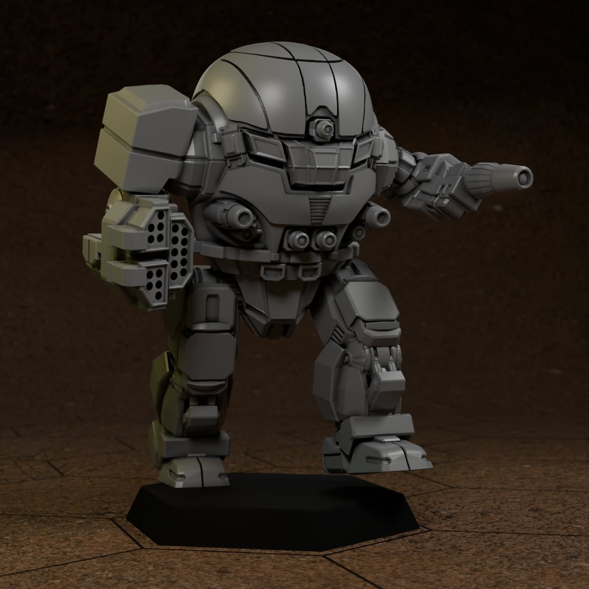 Imp For American Mecha 3d model