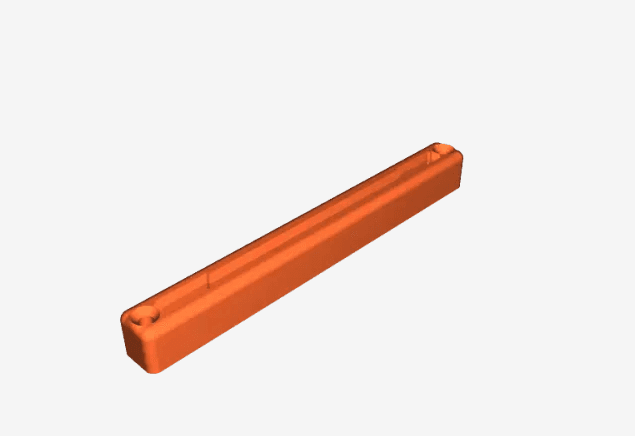 Ortur Accessory - Rotary Roller holder 3d model