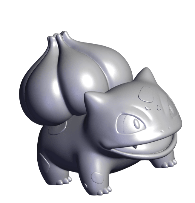 1#Bulbasaur 3d model