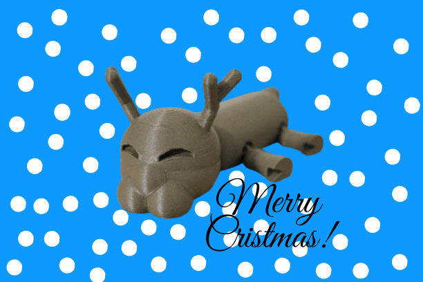 Flexi Reindeer 3d model