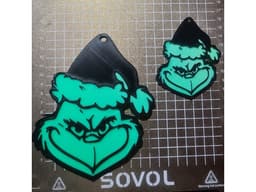 Grinch ornament 3d model