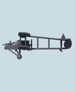 1:144 R.A.F. F.E.2b 3d model