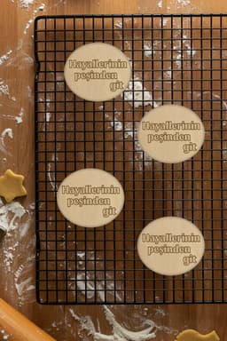 Hayallerinin Peşinden Git Cookie Cutter, Biscuit Cutter 3d model