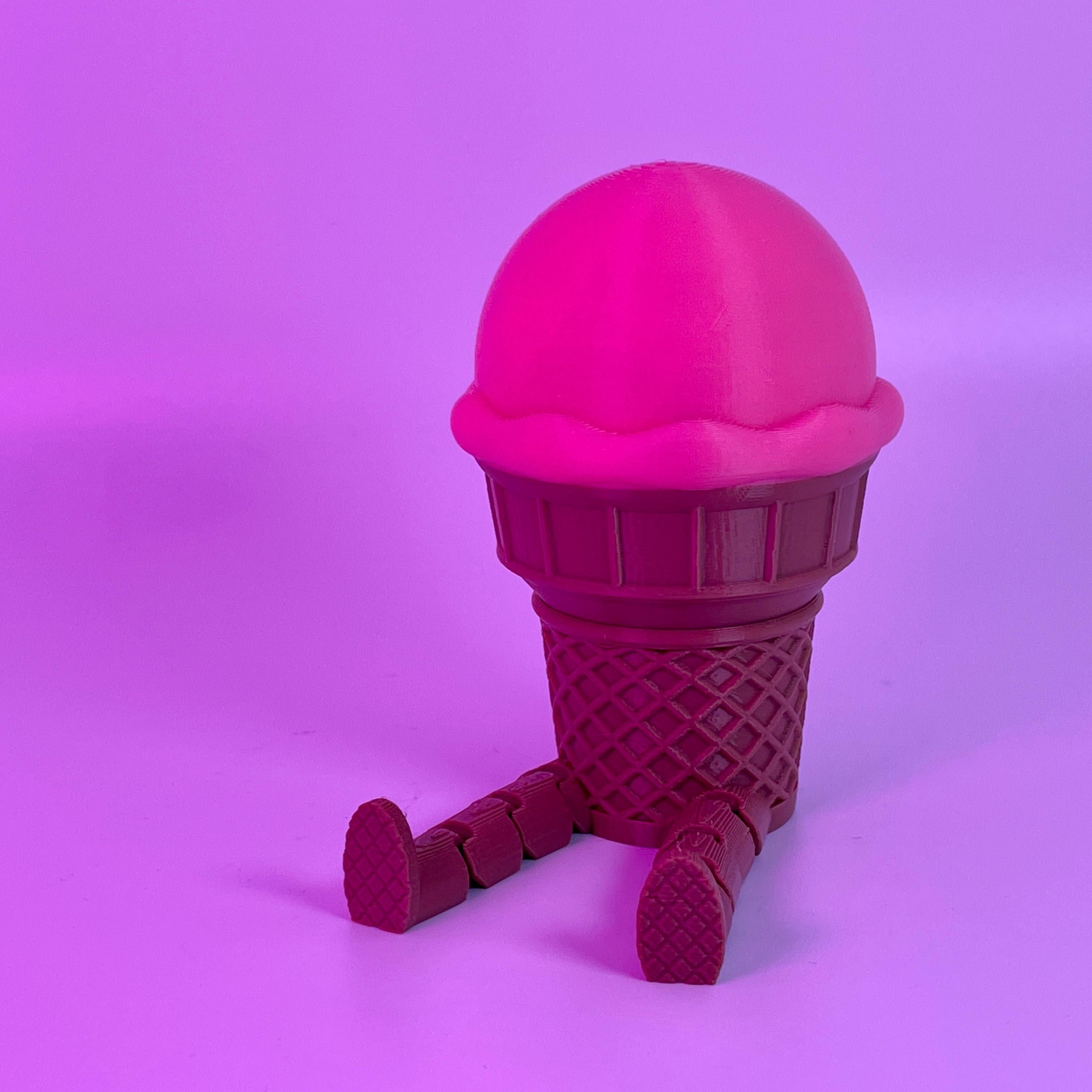 Ice Cream Dude 3d model
