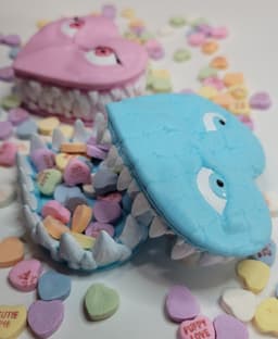CANDY HEART MIMIC BOX 3d model