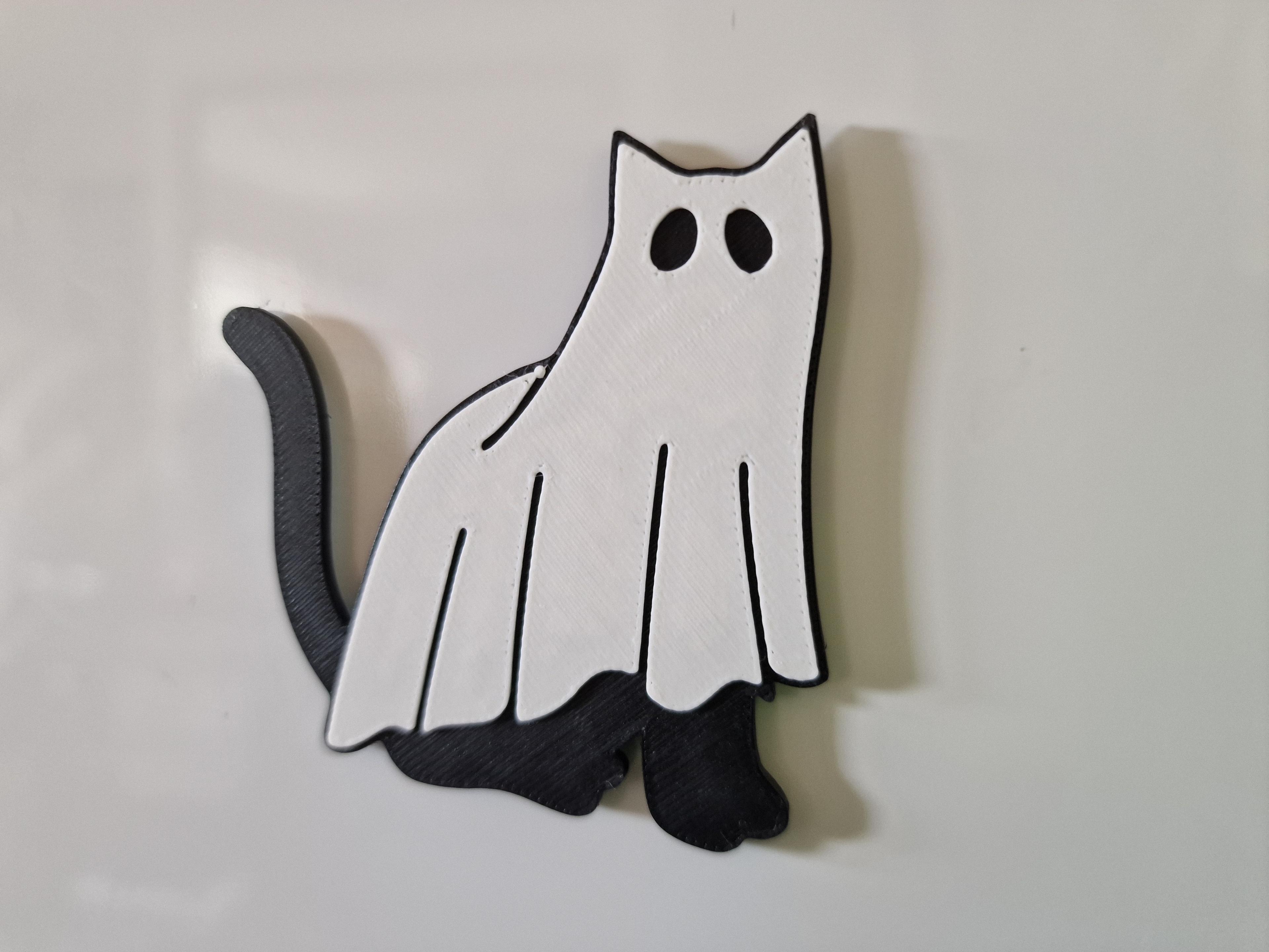 Cat Sheet Ghost 1 - Single Extruder 3d model