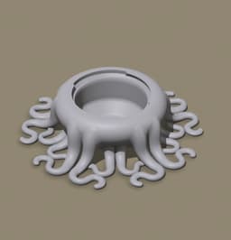 Tentacle base 3d model