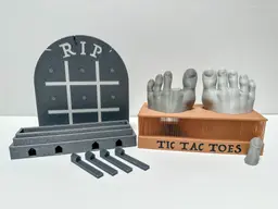 Halloween Tic Tac Toes 3d model
