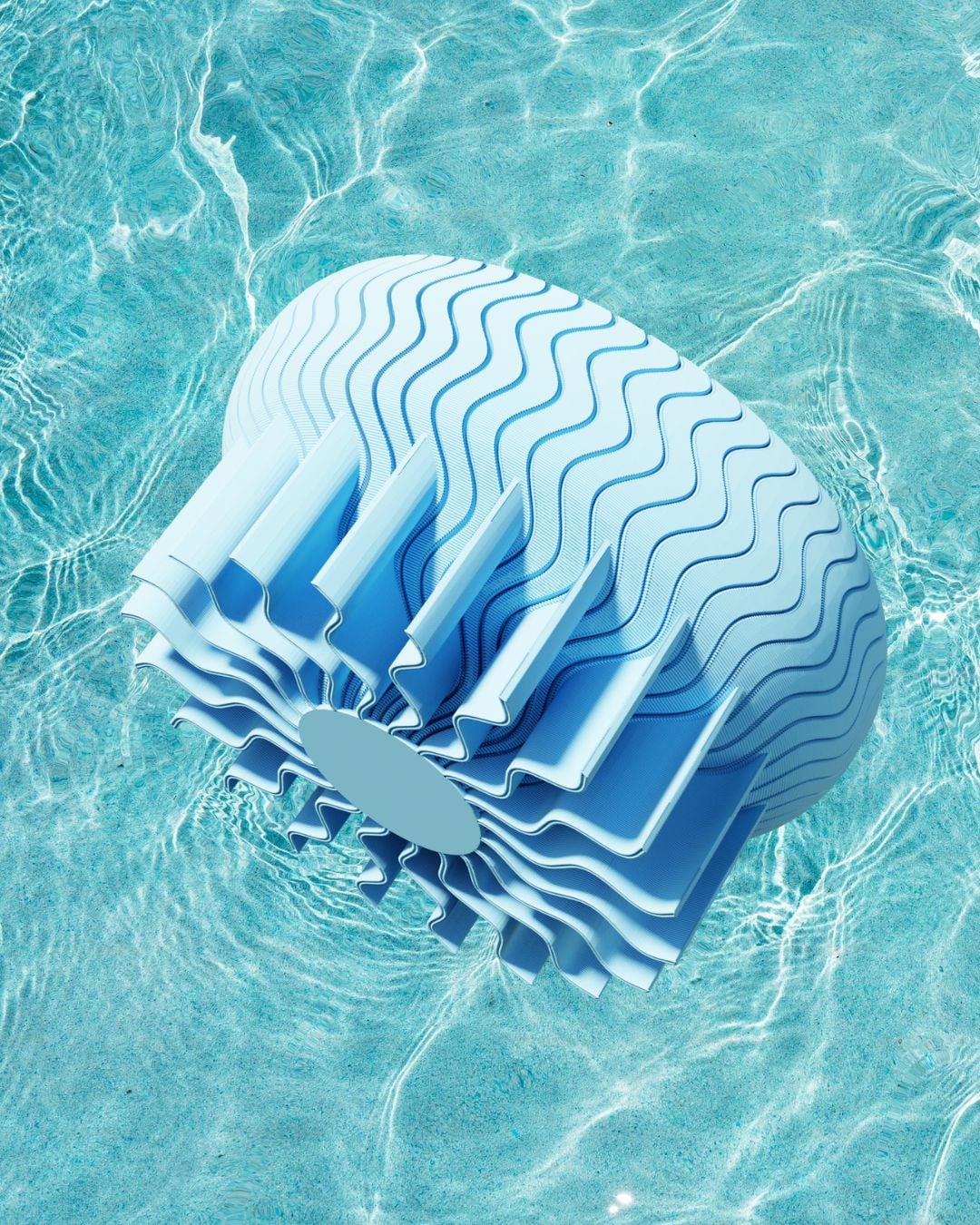 Jelly Fish Plate.STL 3d model
