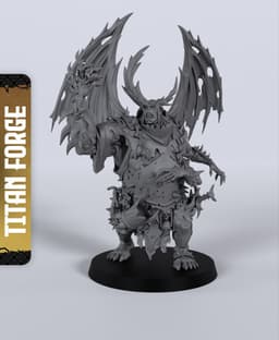 Exalted Herald - With Free Dragon - 5e DnD Inspired for RPG and Wargamers 3d model