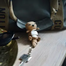 Otis, the Flexi Otter - Magnetic Hand-Holding Companion 3d model