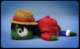 Super Turtle Luffy 3d model