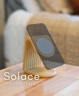Solace Phone Dock 3d model