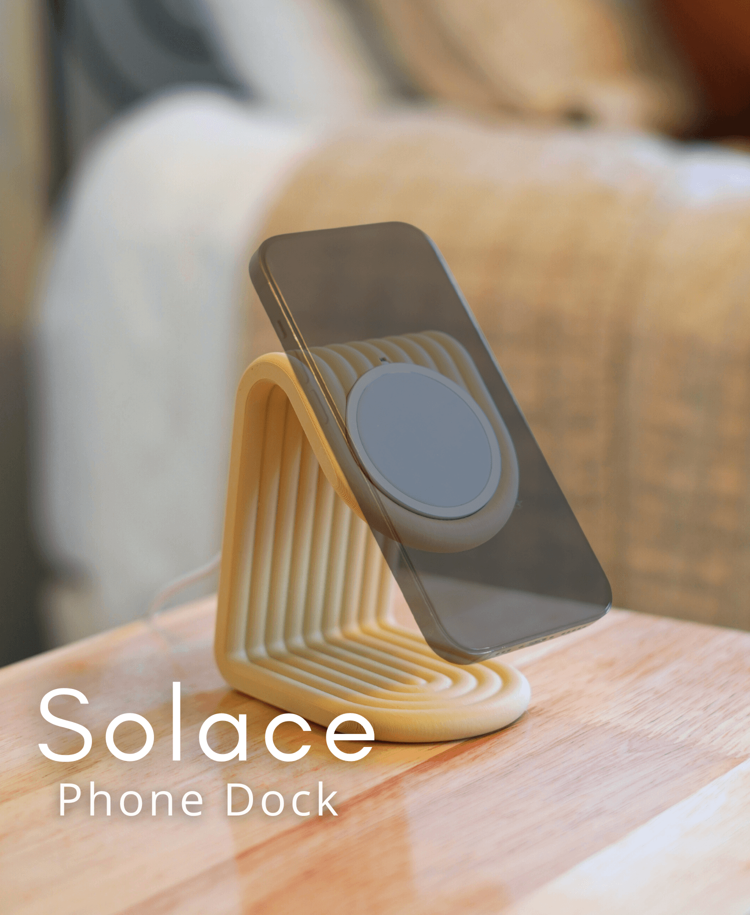 Solace Phone Dock 3d model